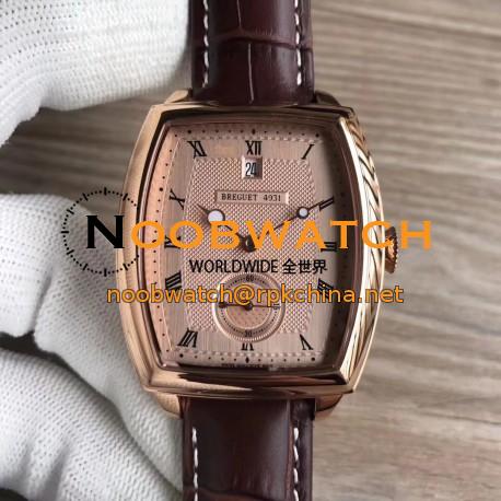 Replica Breguet Heritage Big Date 5480BR/12/996 N Rose Gold Rose Gold Dial Swiss 2824-2