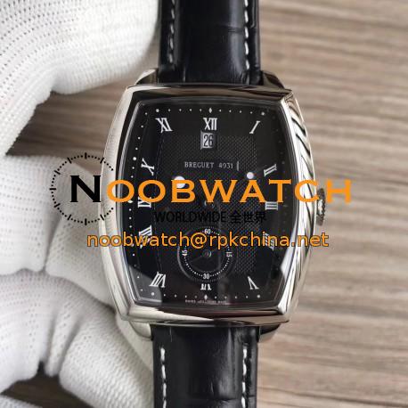 Replica Breguet Heritage Big Date 5480BB/12/996 N Stainless Steel Black Dial Swiss 2824-2