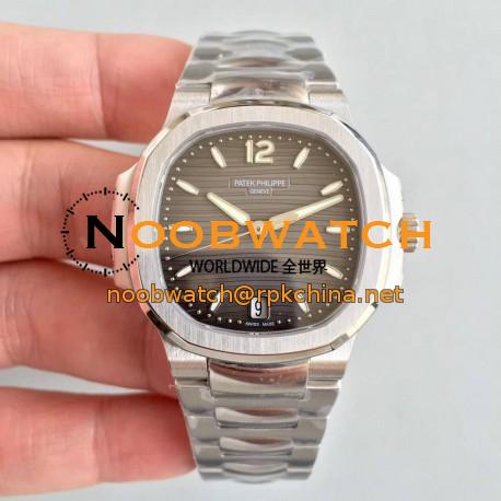 Replica Patek Philippe Nautilus Ladies 7118/1A-011 PF Stainless Steel Anthracite Dial Swiss 324 S C