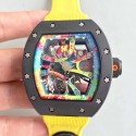 Replica Richard Mille RM068-01 Tourbillon Kongo KV Ceramic Multicolored Skeleton Dial M8215