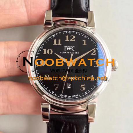 Replica IWC Da Vinci Automatic IW356601 TW Stainless Steel Black Dial Swiss 2892