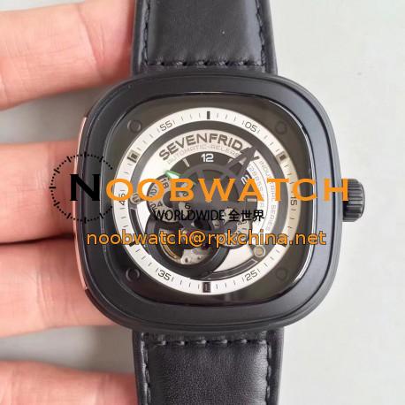 Replica SevenFriday SF/P3 N PVD White Dial Miyota 82S7