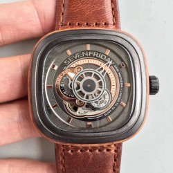 Replica SevenFriday P2B/05 Edisi N PVD Black Dial Miyota 82S7