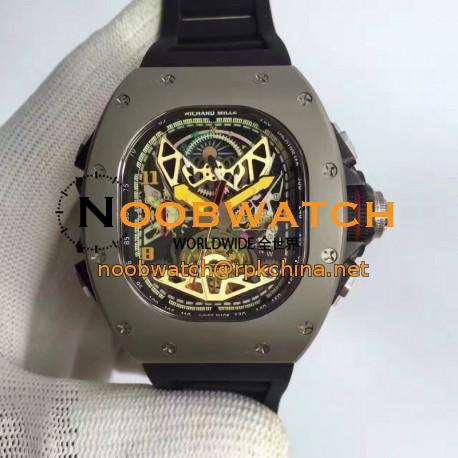 Replica Richard Mille RM50-02 ACJ KV PVD Skeleton Dial M6T51