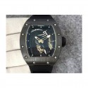 Replica Richard Mille Polo Club Saint Tropez RM052 KV Black Ceramic Black Dial M8215