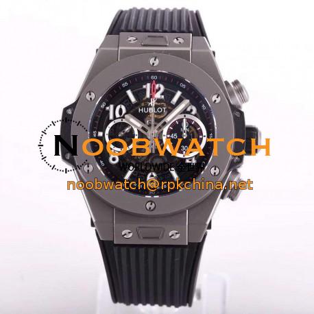 Replica Hublot Big Bang Unico Titanium 411.NX.1170.RX N Titanium Skeleton Dial Swiss HUB1242