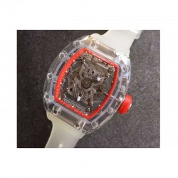 Replica Richard Mille RM056-02 Shappire Red & Skeleton Dial M9015