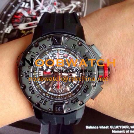 Replica Richard Mille RM032 PVD Black Dial Swiss 7750