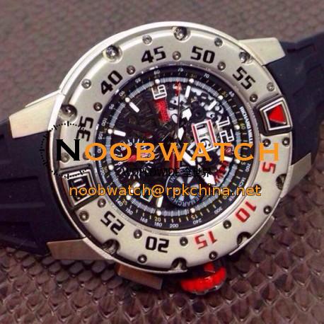 Replica Richard Mille RM032 Stainless Steel Black Dial Swiss 7750