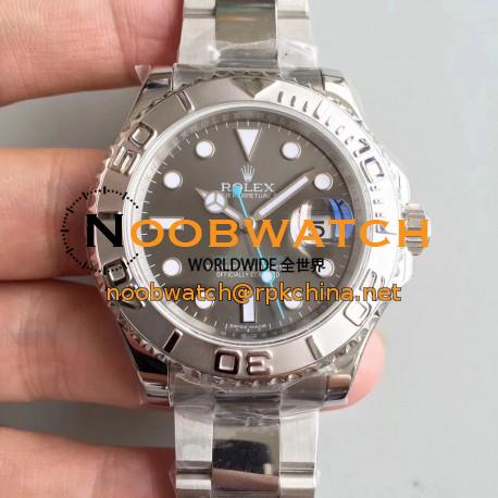 Replica Rolex Yacht-Master 40 116622 JF Stainless Steel Anthracite Dial Swiss 3135