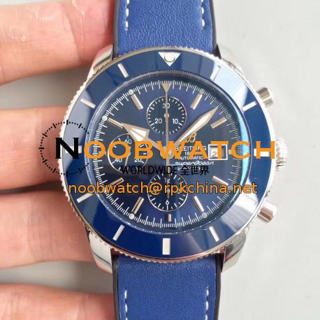 Replica Breitling Superocean Heritage II Chronograph 46 A1331216/C963/277S N Stainless Steel Blue Dial Swiss 7750