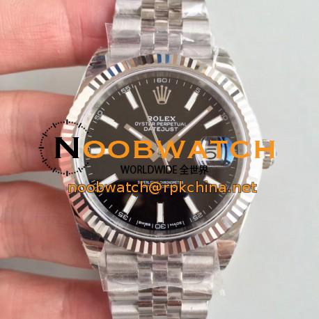 Replica Rolex Datejust II 126334 41MM EW Stainless Steel Black Dial Swiss 3235