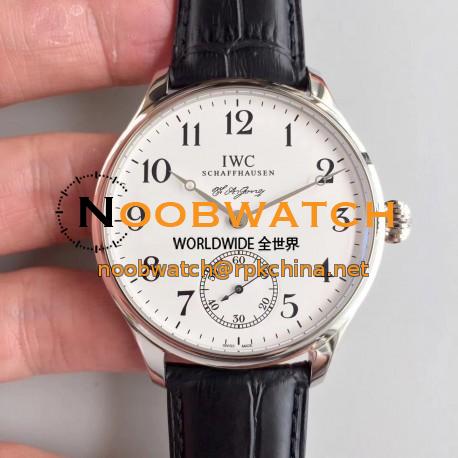 Replica IWC Portugieser F.A Jones Limited Edition IW544203 GS Stainless Steel White Dial Swiss 98290