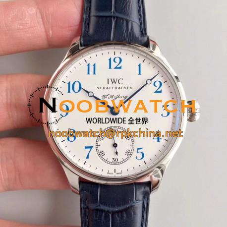 Replica IWC Portugieser F.A Jones Limited Edition IW544203 GS Stainless Steel White Dial Swiss 98290