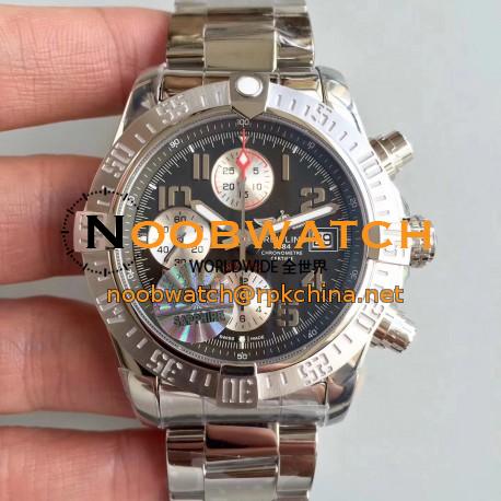 Replica Breitling Avenger II Automatic Chronograph A1338111/F564SS GF Stainless Steel Brown Dial Swiss 7750