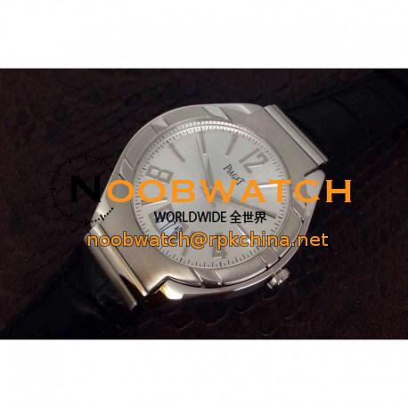 Replica Piaget Polo Stainless Steel Silver Dial M9015