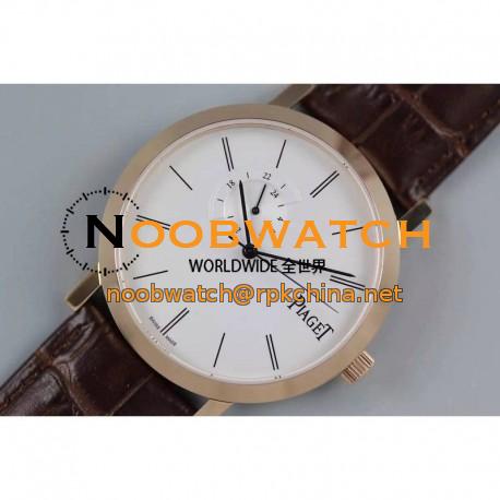 Replica Piaget Altiplano Rose Gold White Dial M9015