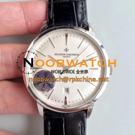 Replica Vacheron Constantin Patrimony 85180/000G-9230 MK Stainless Steel Silver Dial Swiss 2450 Q6