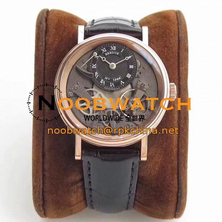 Replica Breguet Tradition 7027 7027BR/R9/9V6 N Rose Gold Grey Skeleton Dial Swiss 507DR1