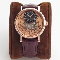 Replica Breguet Tradition 7027 7027BR/R9/9V6 N Rose Gold Rose Gold Skeleton Dial Swiss 507DR1