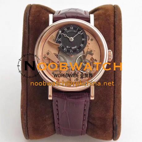 Replica Breguet Tradition 7027 7027BR/R9/9V6 N Rose Gold Rose Gold Skeleton Dial Swiss 507DR1