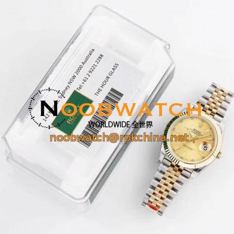 Replica Rolex Datejust II 116333 41MM GM Stainless Steel & Yellow Gold Champagne Dial Swiss 3235