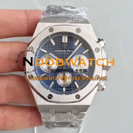 Replica Audemars Piguet Royal Oak Chronograph 26331 JH Stainless Steel Blue Dial Swiss 7750