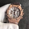 Replica Audemars Piguet Royal Oak Chronograph 26331 JH Rose Gold Silver Dial Swiss 7750