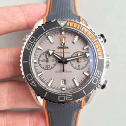 Replica Omega Seamaster Planet Ocean 600M Chronograph 215.92.46.51.99.001 OM V2 Stainless Steel Grey Dial Swiss 9900