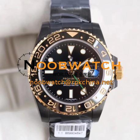 Replica Rolex GMT-Master II Prohunter 116713LN BP PVD Black Dial Swiss 2836-2