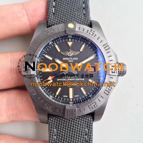 Replica Breitling Avenger Blackbird 44 V1731110/BD74/109W/M20BASA.1 ZF Titanium Black Dial Swiss 2824-2