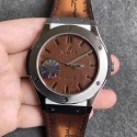 Replica Hublot Classic Fusion Berluti Scritto 511.TX.050T.VR.BER16 SR V2 Stainless Steel Brown Leather Dial Swiss HUB1100