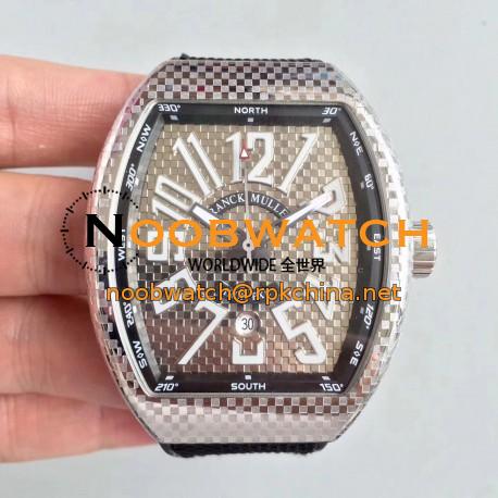 Replica Franck Muller Vanguard V45 ABF Stainless Steel Grey Dial Swiss 2824-2