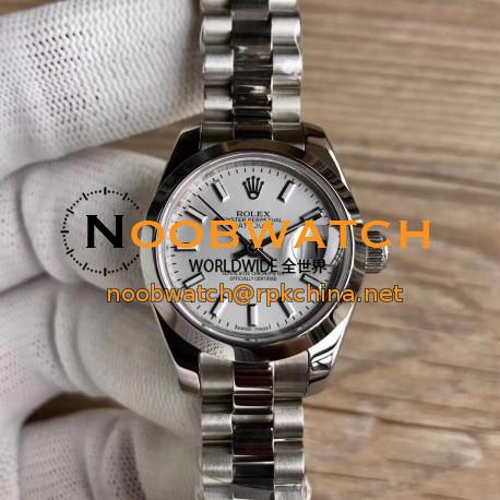 Replica Rolex Lady Datejust 28 279160 28MM WF Stainless Steel Silver Dial Swiss 2671