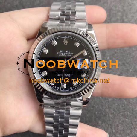 Replica Rolex Datejust II 126334 41MM N Stainless Steel Black Dial Swiss 3235