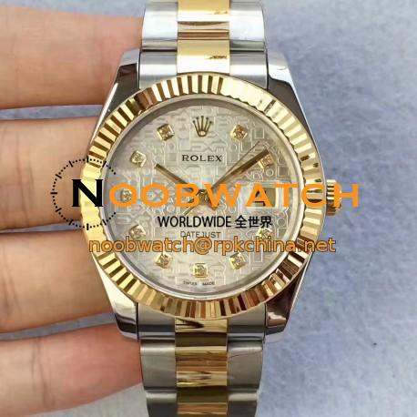 Replica Rolex Datejust II 126333 41MM N Stainless Steel & Yellow Gold Silver Dial Swiss 2836-2