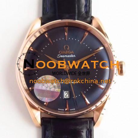 Replica Omega Seamaster Edizione Venezia 511.53.40.20.02.001 ZZ Rose Gold Blue Dial Swiss 8801