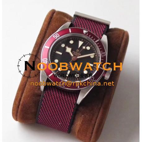 Replica Tudor Heritage Black Bay Red 79230R ZF V4 Stainless Steel Black Dial Swiss 2824-2