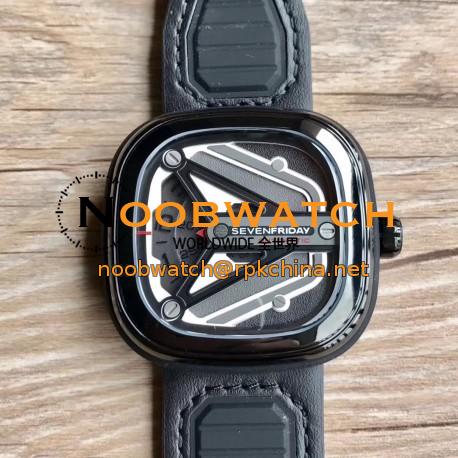 Replica SevenFriday M3/01 N PVD Grey Dial Miyota 8215