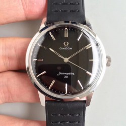 Replica Omega Seamaster 30 135.007 1962 UT Stainless Steel Black Dial M8215