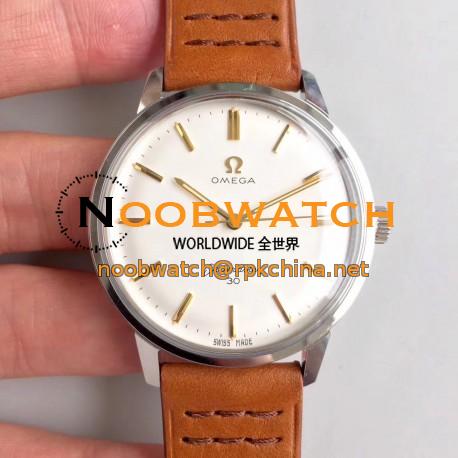 Replica Omega Seamaster 30 135.007 1962 UT Stainless Steel White Dial M8215