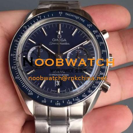 Replica Omega Speedmaster Professional Chronograph Stainless Steel Blue Dial Swiss 9300