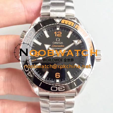 Replica Omega Seamaster Planet Ocean 600M 215.90.44.21.99.001 43.5MM 3S Stainless Steel Black Dial Swiss 8900