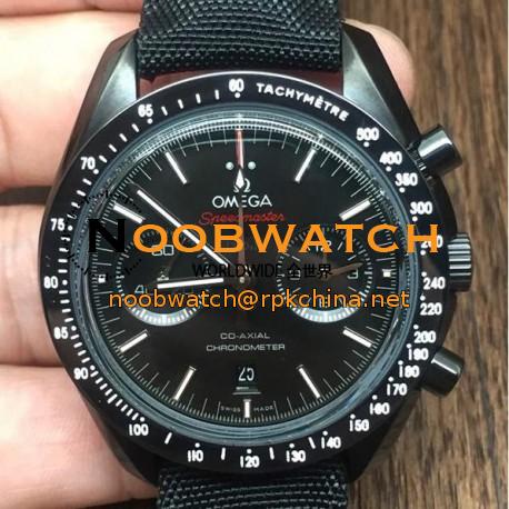 Replica Omega Speedmaster Professional Chronograph PVD Black Dial Swiss 9300