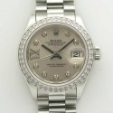 Replica Rolex Lady Datejust 28 279136RBR 28MM BP Stainless Steel & Diamonds Silver Dial Swiss 2671