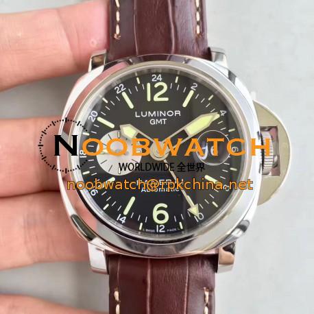 Replica Panerai Luminor GMT PAM088 N Stainless Steel Black Dial Swiss 7750