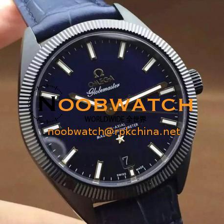 Replica Omega Constellation Globemaster 39MM PVD Blue Dial Swiss 8913