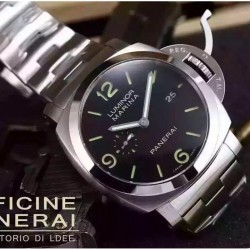 Replica Panerai Luminor Marina 1950 3 Days Automatic Acciaio PAM328 SF V5 Stainless Steel Black Dial Swiss P9000