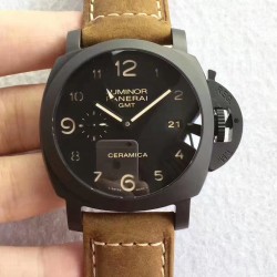 Replica Panerai Luminor Marina 1950 3 Days PAM386 VS Ceramic Black Dial Swiss P9000