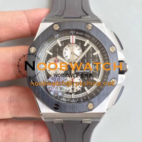 Replica Audemars Piguet Royal Oak Offshore 26400IO.OO.A004CA.01 JF V2 Stainless Steel Black Dial Swiss 3126